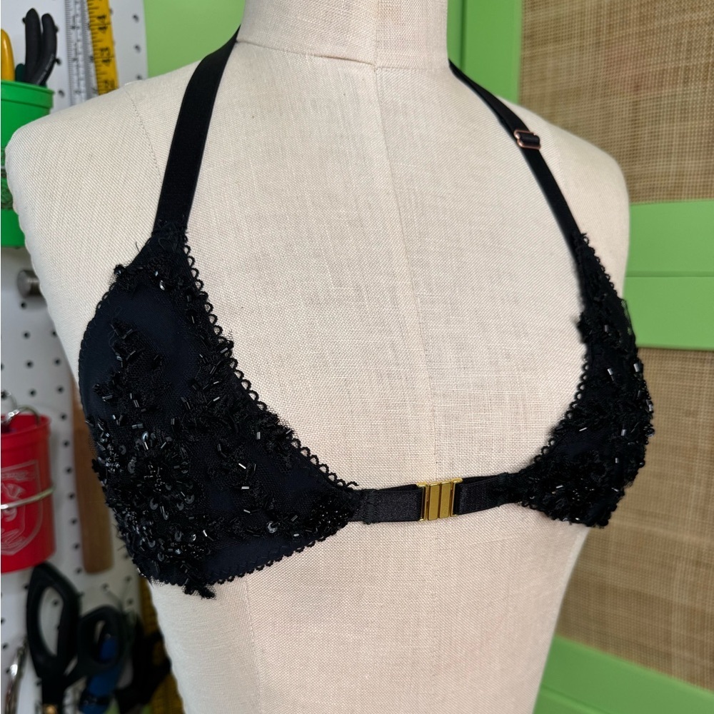 Beaded Triangle Top
